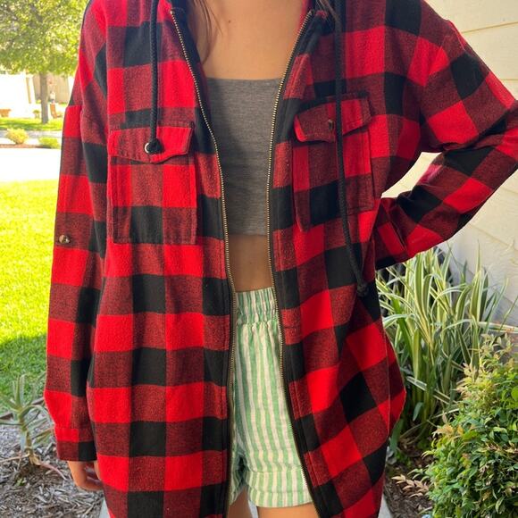 Star Wars Flannel shirt  size large with zipper large - Picture 2 of 8